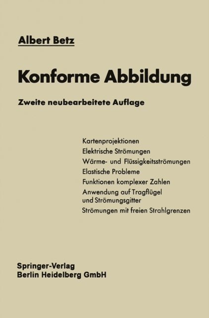 Albert Betz - Konforme Abbildung, E-bok