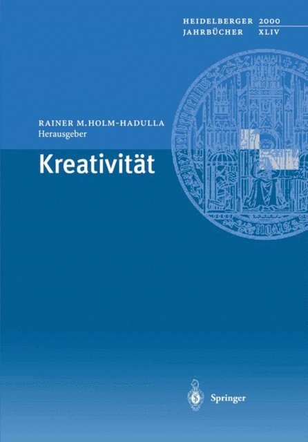 Rainer M. Holm-Hadulla - Kreativität, E-bok