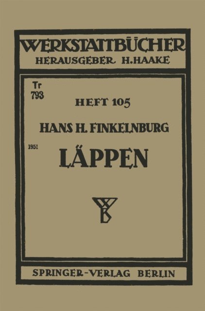 H.H. Finkelnburg - Läppen, E-bok