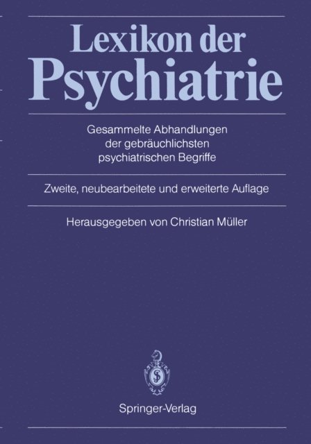 C. Muller - Lexikon der Psychiatrie, E-bok