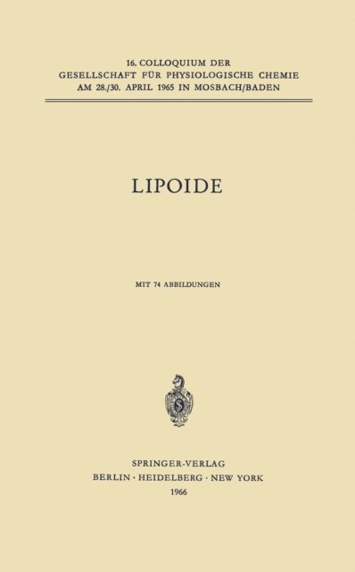 E. Schutte - Lipoide, E-bok