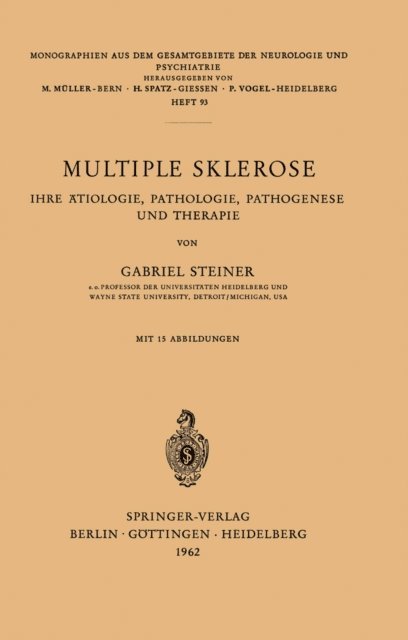 H. Steiner - Multiple Sklerose, E-bok