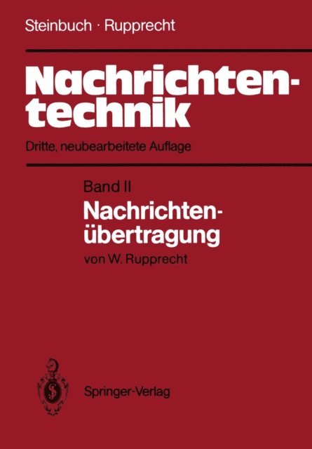 Werner Rupprecht, Karl Steinbuch - Nachrichtentechnik, E-bok