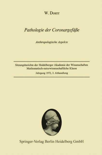 Wilhelm Doerr - Pathologie der Coronargefäße, E-bok