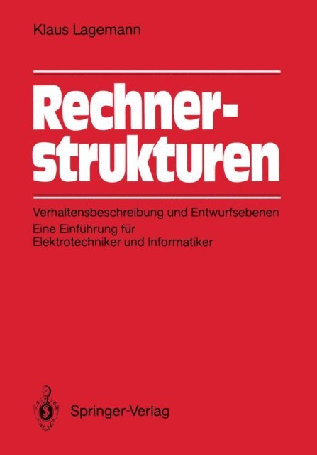 Klaus Lagemann - Rechnerstrukturen, E-bok