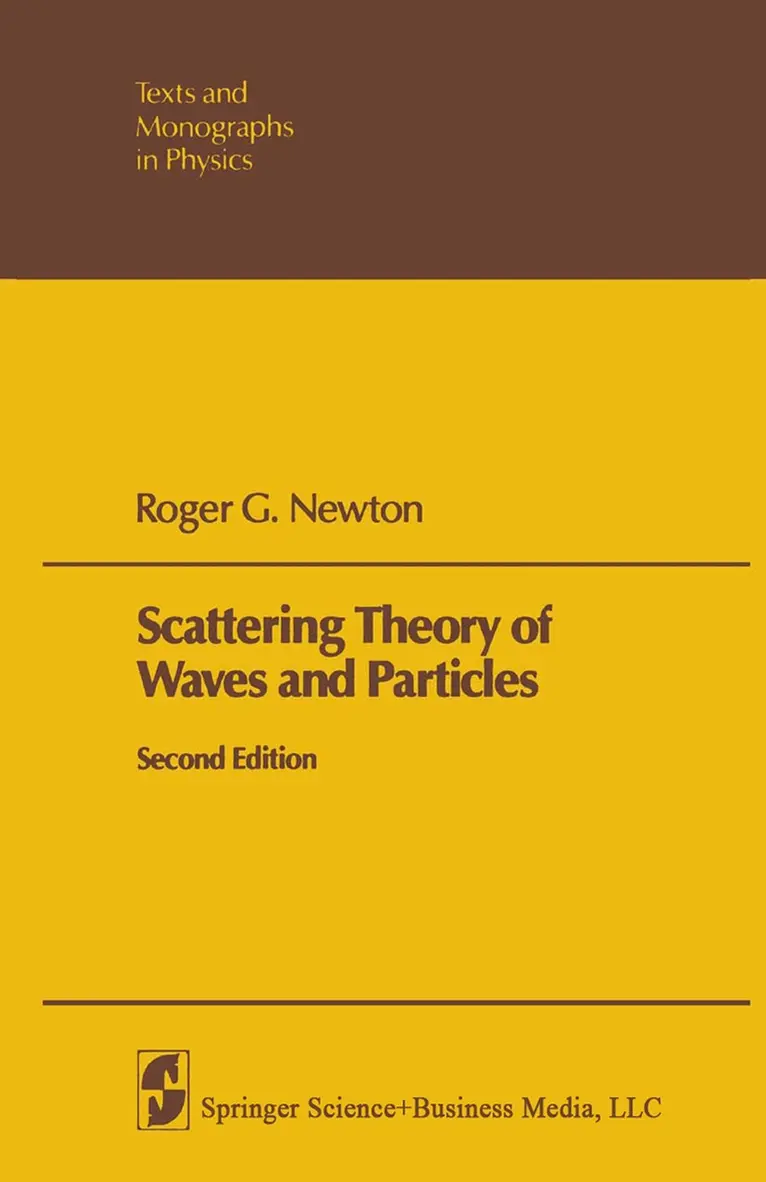 R.G. Newton - Scattering Theory of Waves and Particles, Häftad. Tillgänglighet: Lägg i varukorg