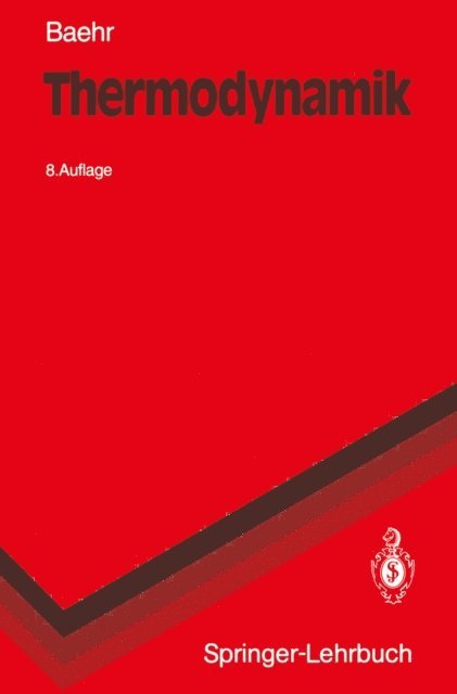 Hans Dieter Baehr - Thermodynamik, E-bok