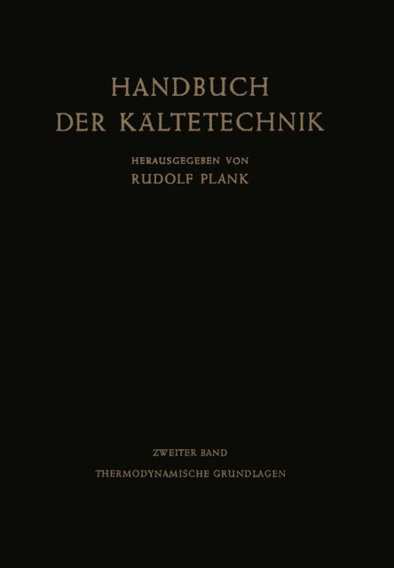 Rudolf Plank - Thermodynamische Grundlagen, E-bok