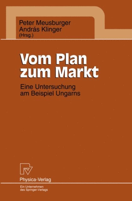 Andras Klinger, Peter Meusburger - Vom Plan zum Markt, E-bok