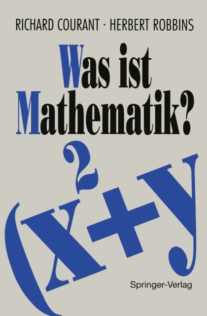 H. Robbins, R. Courant - Was ist Mathematik?, E-bok