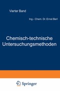 Chemisch-technische Untersuchungsmethoden