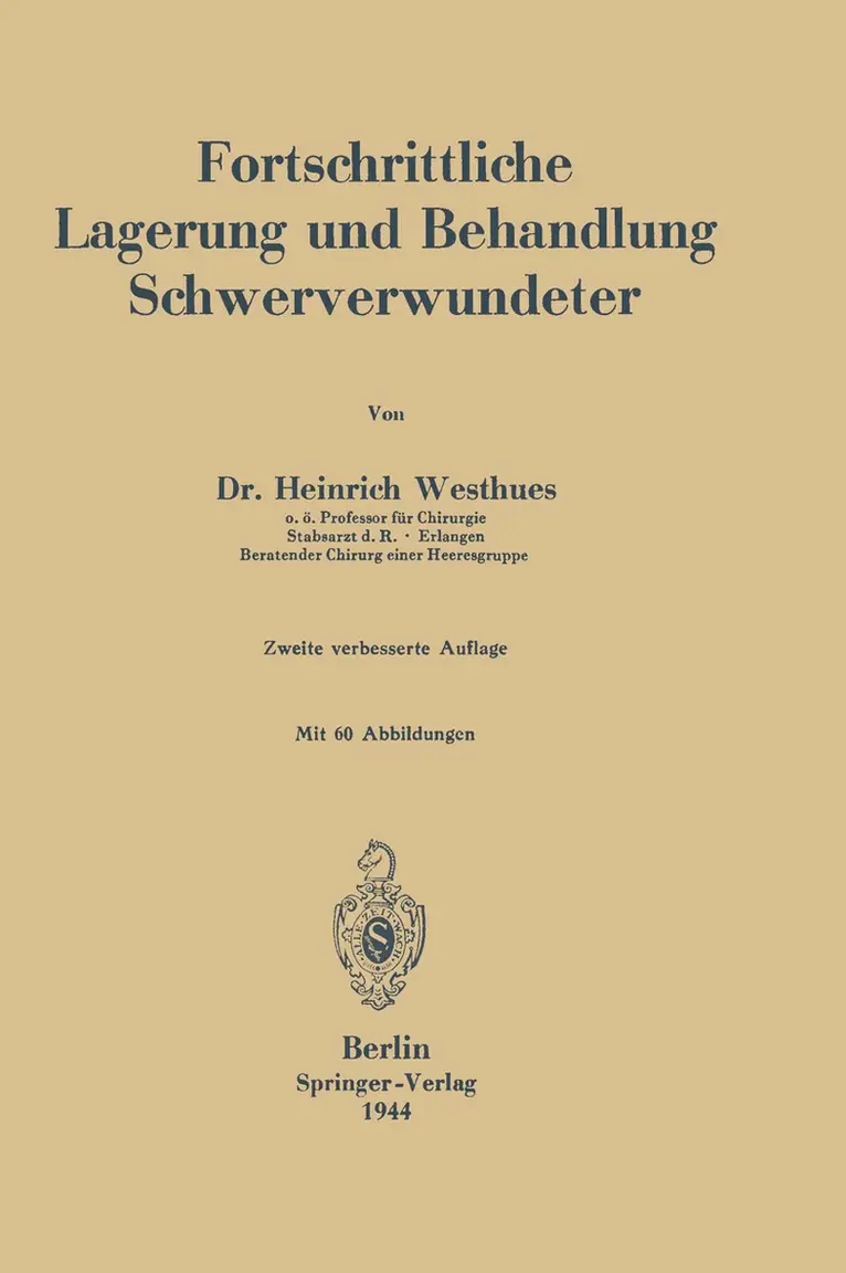 Fortschrittliche Lagerung und Behandlung Schwerverwundeter