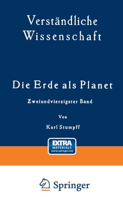 Karl Stumpff, H. Loewen - Die Erde als Planet, E-bok