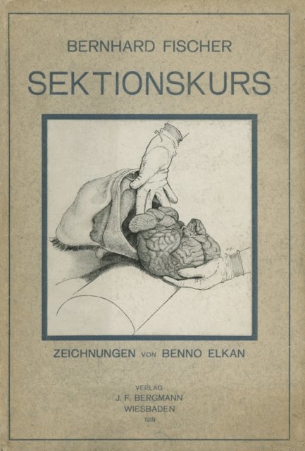 Benno Elkan, E. Goldschmidt, Bernhardt Fischer - Der Sektionskurs, Kurze Anleitung zur Pathologisch-Anatomischen Untersuchung Menschlicher Leichen, E-bok