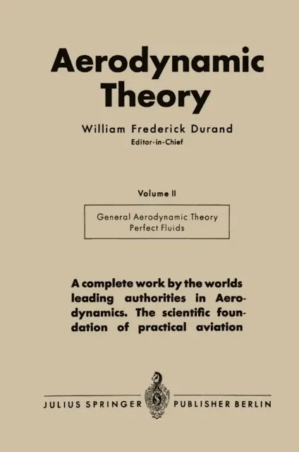 William Frederick Durand - Aerodynamic Theory, E-bok. Tillgänglighet: Lägg i varukorg