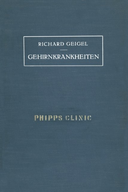 NA Geigel - Gehirnkrankheiten, E-bok