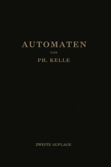 Ph. Kelle - Automaten, E-bok