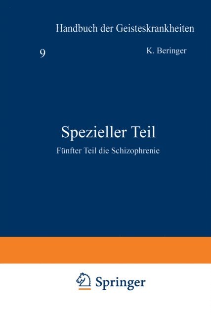 Oswald Bumke - Spezieller Teil, E-bok