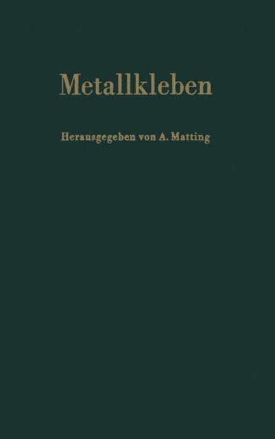 A. Matting - Metallkleben, E-bok