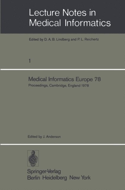 J. Anderson - Medical Informatics Europe 78, E-bok