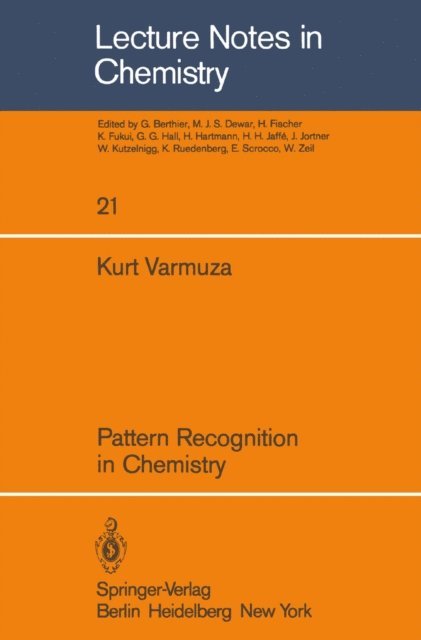 Kurt Varmuza - Pattern Recognition in Chemistry, E-bok