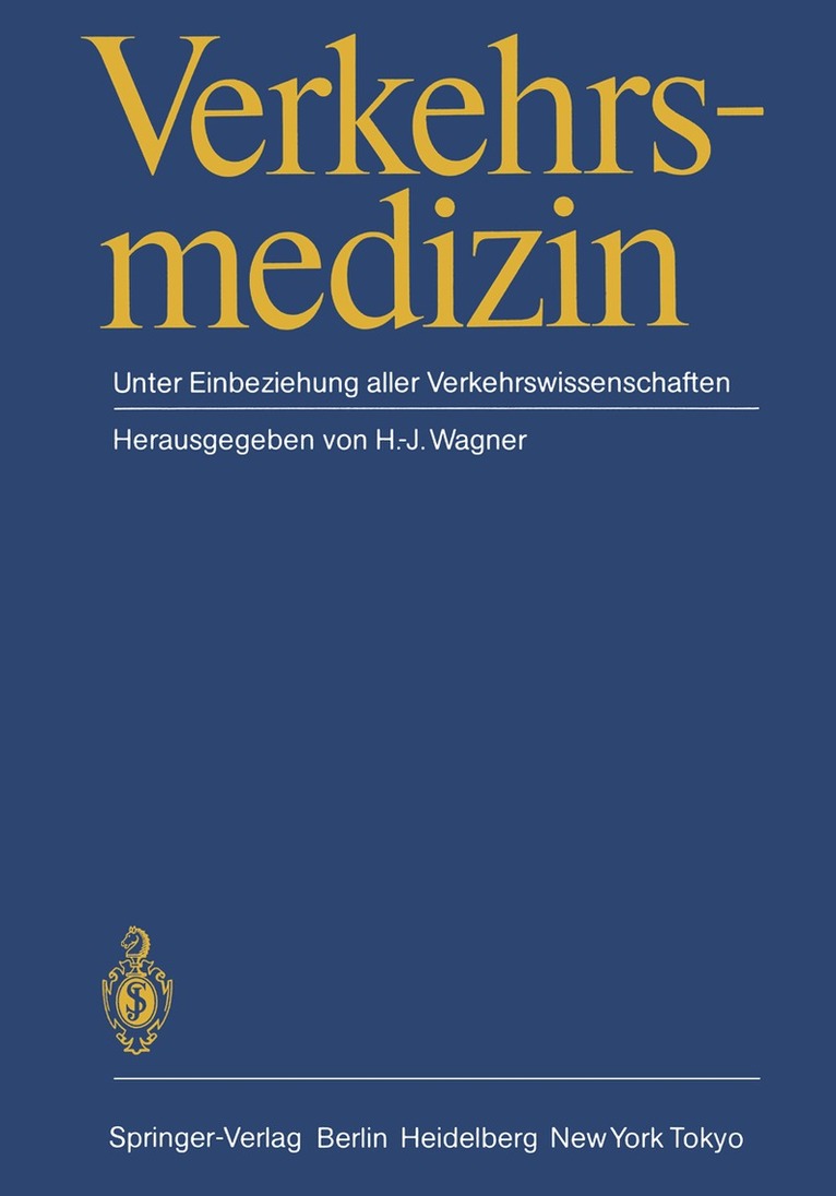 H.-J. Wagner - Verkehrsmedizin, Häftad