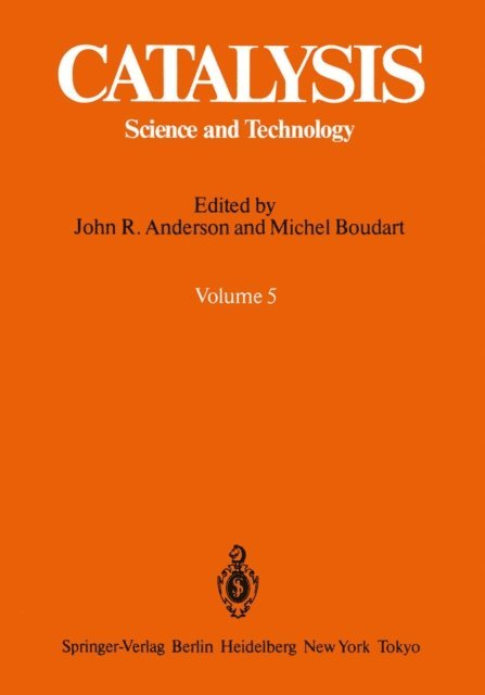 Michel Boudart, John R. Anderson - Catalysis, E-bok