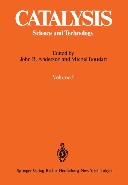 Michel Boudart, John R. Anderson - Catalysis, E-bok