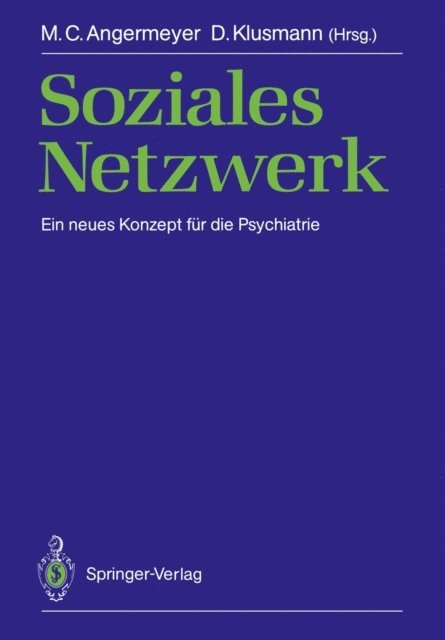 Dietrich Klusmann, Matthias C. Angermeyer - Soziales Netzwerk, E-bok