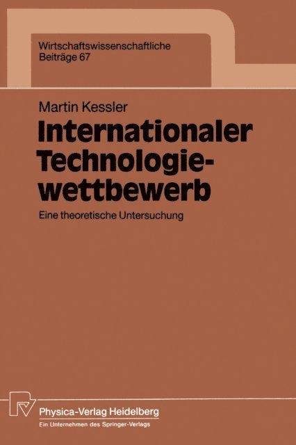 Martin Kessler - Internationaler Technologiewettbewerb, E-bok