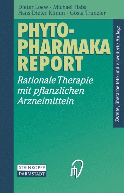 Gosta Trunzler, Hans-Dieter Klimm, Michael Habs, Dieter Loew - Phytopharmaka-Report, E-bok