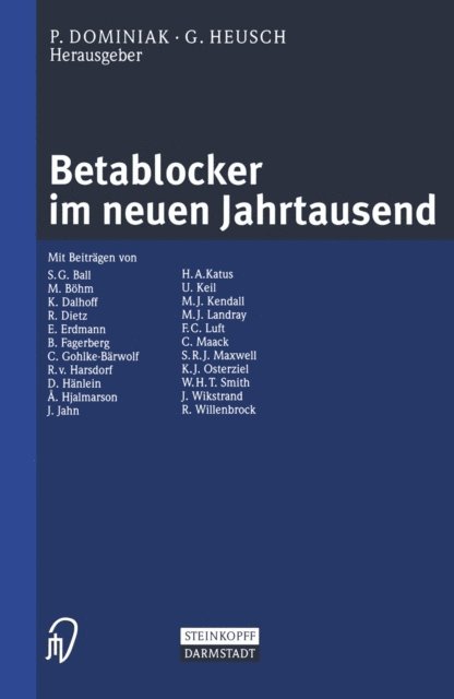 Gerd Heusch, Peter Dominiak - Betablocker im neuen Jahrtausend, E-bok
