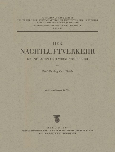 Carl Pirath - Der Nachtluftverkehr, E-bok