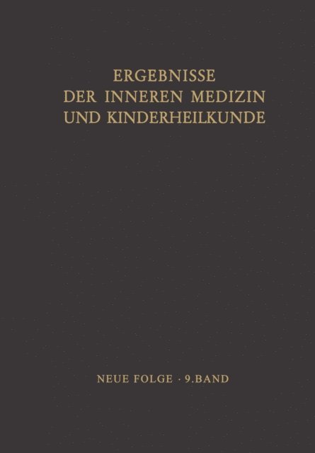 Rudolf Schoen, Ludwig Heilmeyer - Ergebnisse der Inneren Medizin und Kinderheilkunde, E-bok