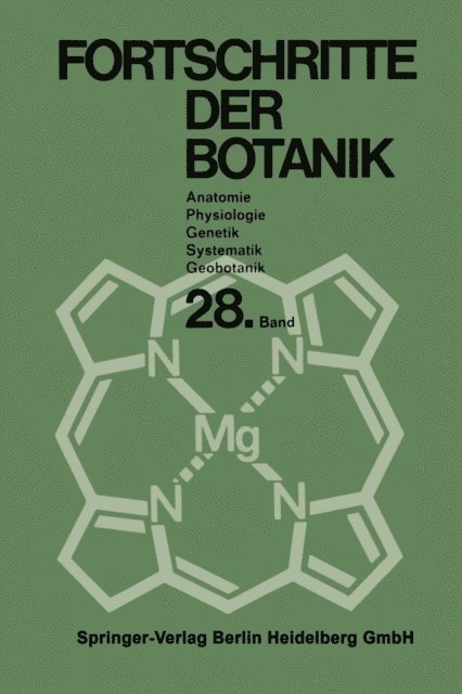 Peter Sitte, Hermann Merxmuller, Karl Esser, Heinz Ellenberg, Erwin Bunning - Fortschritte der Botanik, E-bok