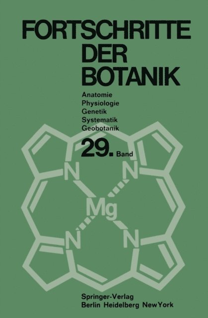 Hubert Ziegler, Peter Sitte, Hermann Merxmuller, Karl Esser, Heinz Ellenberg - Fortschritte der Botanik, E-bok