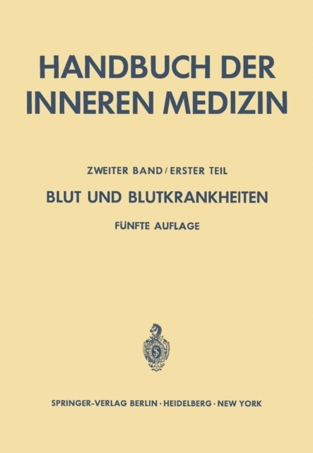 Blut und Blutkrankheiten