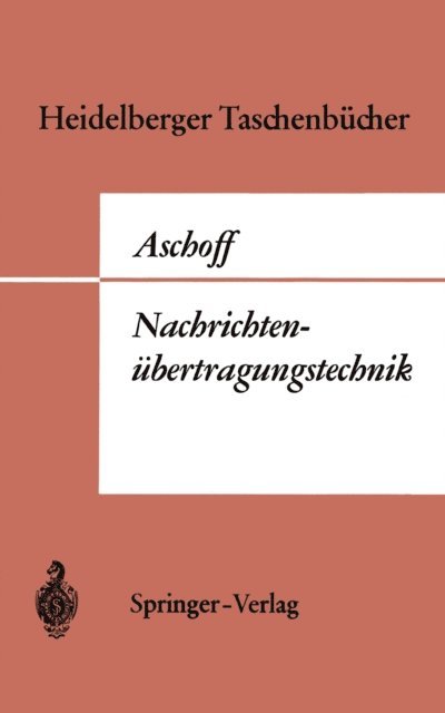 V. Aschoff - Einführung in die Nachrichtenübertragungstechnik, E-bok