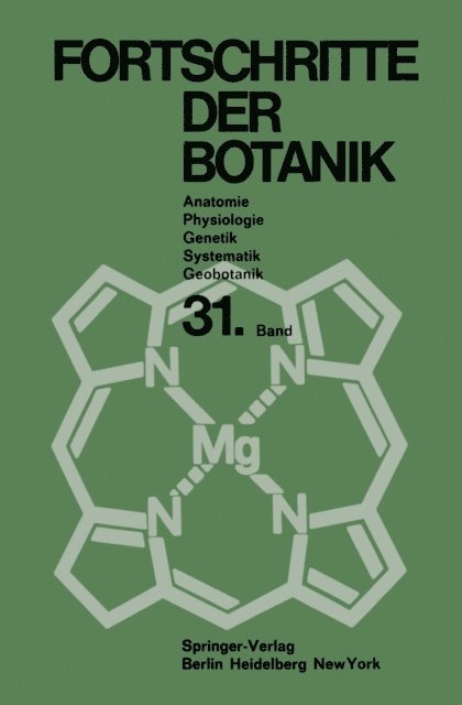 Hubert Ziegler, Peter Sitte, Hermann Merxmuller, Karl Esser, Heinz Ellenberg - Fortschritte der Botanik, E-bok