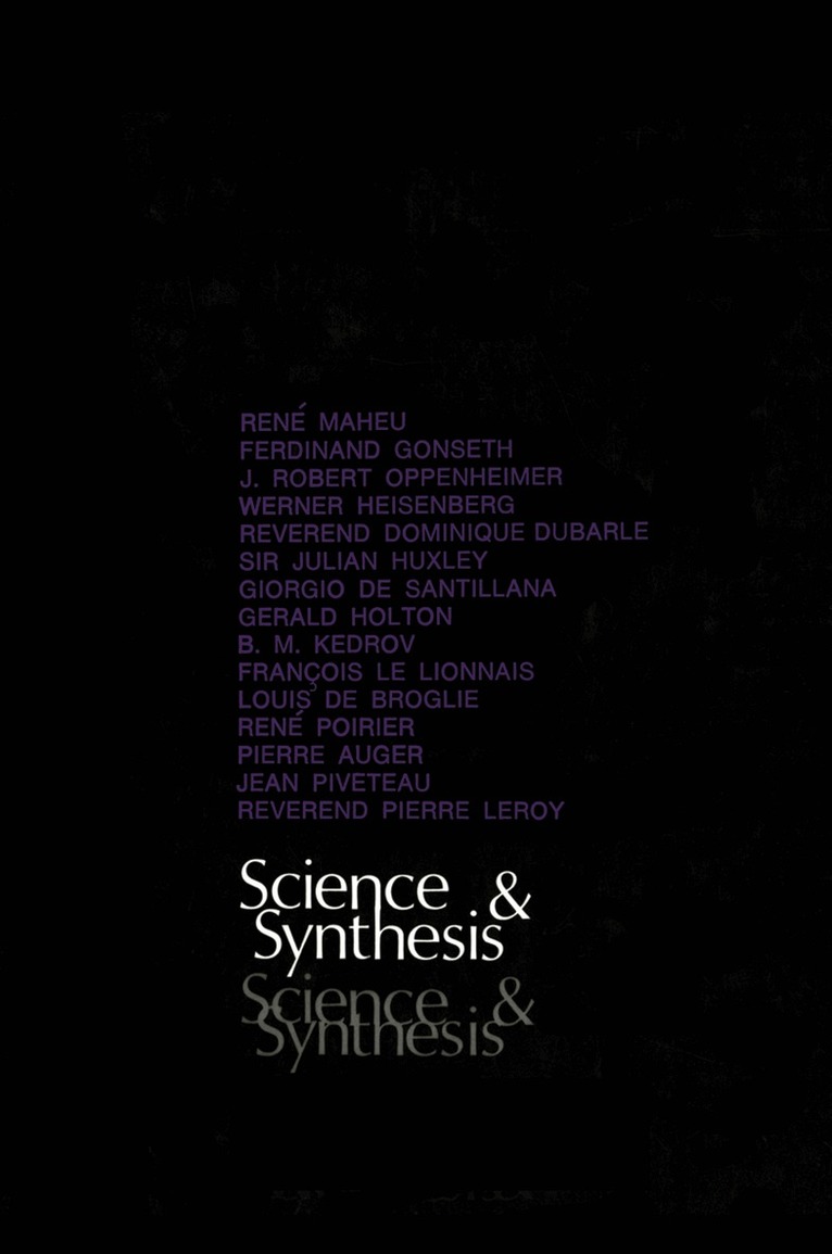 Science and Synthesis, Häftad