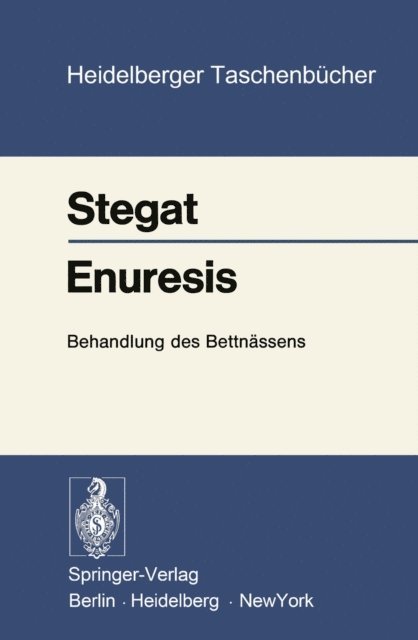 H. Stegat - Enuresis, E-bok