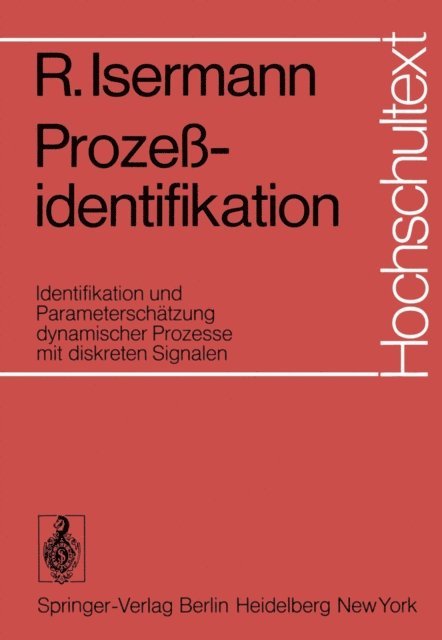 R. Isermann - Prozeßidentifikation, E-bok