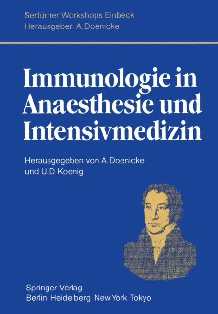 U. L. Koenig, A. Doenicke - Immunologie in Anaesthesie und Intensivmedizin, E-bok
