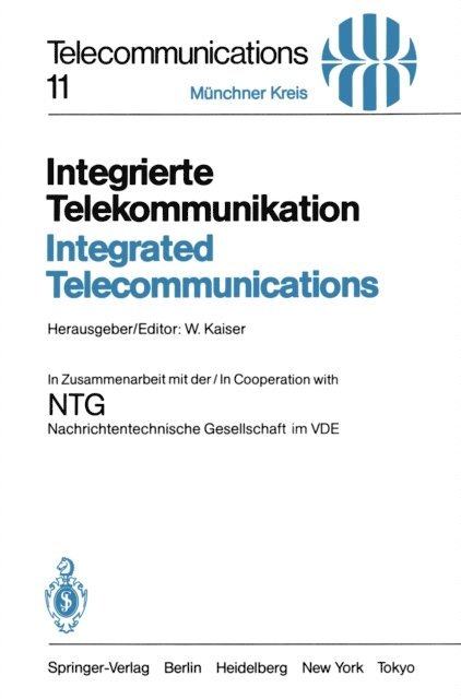 W. Kaiser - Integrierte Telekommunikation / Integrated Telecommunications, E-bok