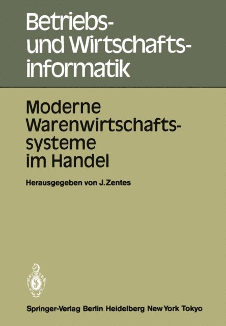 Joachim Zentes - Moderne Warenwirtschaftssysteme im Handel, E-bok