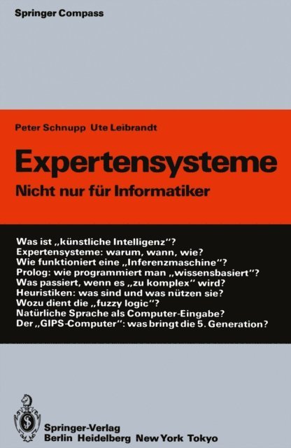 Ute Leibrandt, Peter Schnupp - Expertensysteme, E-bok