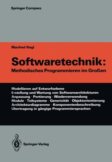 Manfred Nagl - Softwaretechnik, E-bok