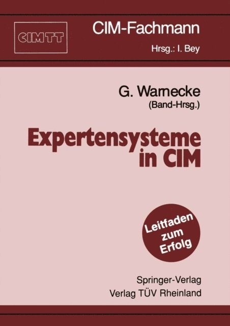 Gunter Warnecke - Expertensysteme in CIM, E-bok