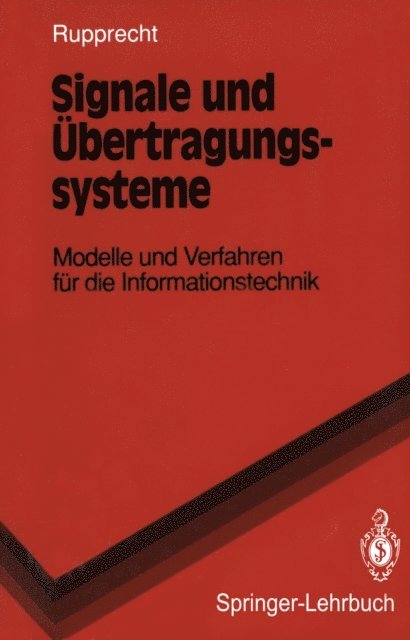 Werner Rupprecht - Signale und Übertragungssysteme, E-bok