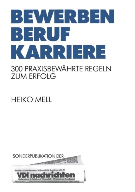Heiko Mell - Bewerben Beruf Karriere, E-bok